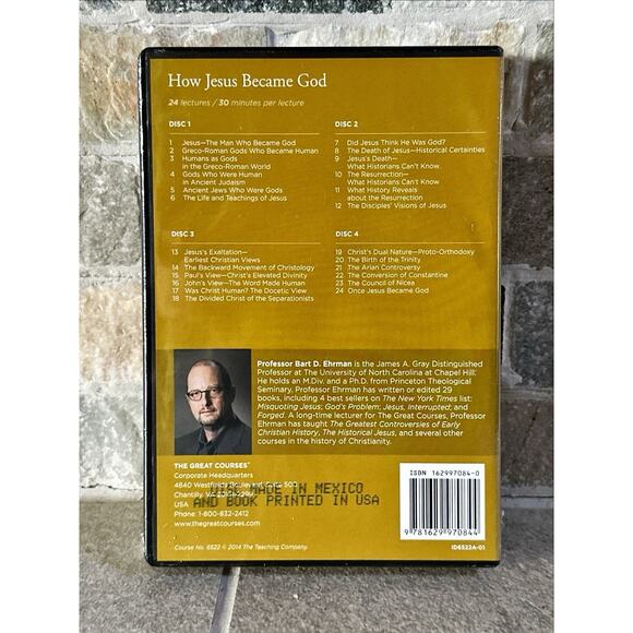 NEW The Great Courses How Jesus Became God DVD and Course Guidebook - Picture 2 of 3